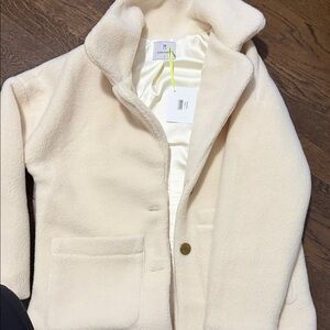 Dudley Stephens Cream Teddy Jacket
